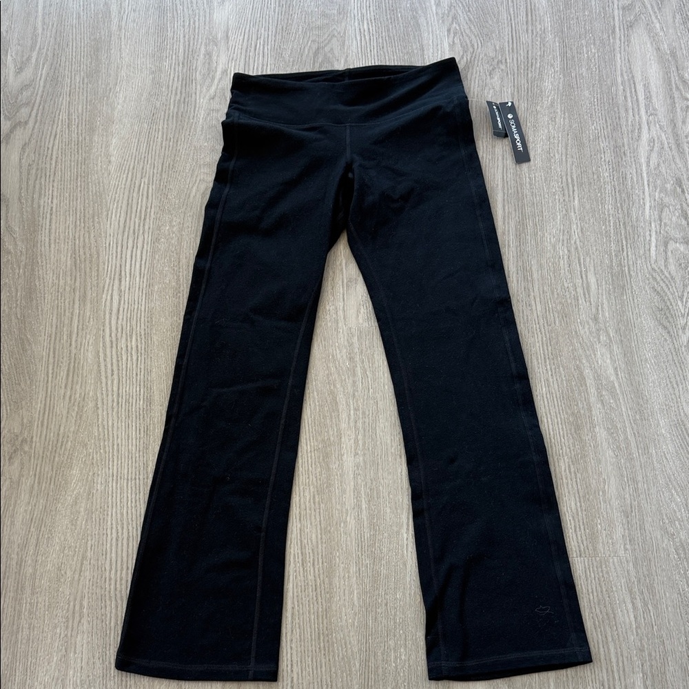 Soma Sport Yoga Pants Active Bottom Black Small